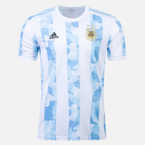 Koszulka Argentyna Główna 20-21 - Krótki Rękaw