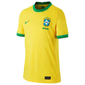 Koszulka Brazylia Główna 20-21 - Krótki Rękaw