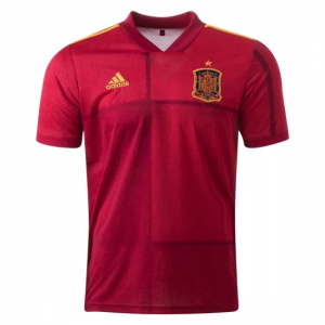 Koszulka Hiszpania Główna 20-21 - Krótki Rękaw