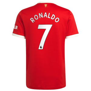 Koszulka Manchester United Cristiano Ronaldo 7 Główna 2021 2022 - Krótki Rękaw