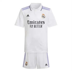 Koszulka Real Madrid Dziecięca Główna 2022 2023 – Krótki Rękaw